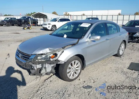 2014 Honda Accord Ex-L V-6 z USA, uszkodzony, nr VIN 1HGCR3F87EA000260